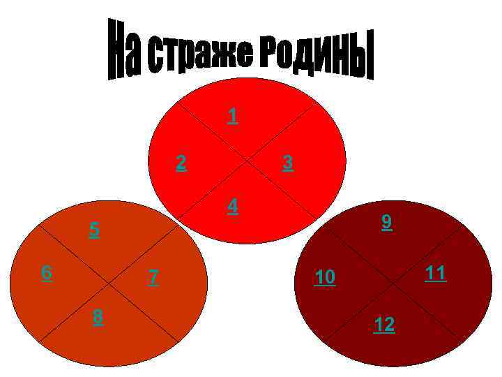 1 2 3 4 9 5 6 7 8 11 10 12 