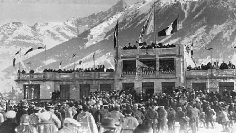  • The first Winter Olympic Games were held in Chamonix in France from