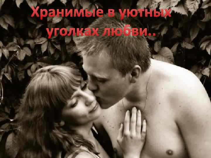 Хранимые в уютных уголках любви. . 