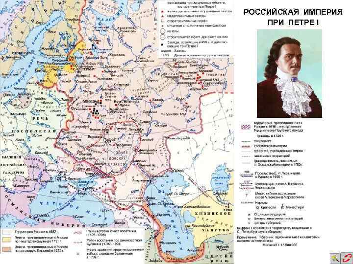 РОССИЙСКАЯ ИМПЕРИЯ ПРИ ПЕТРЕ I 