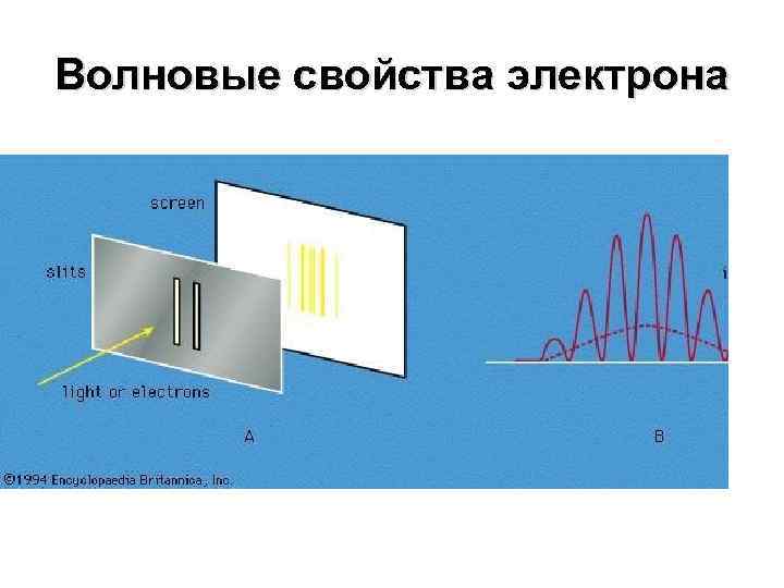 Волновые свойства электрона 