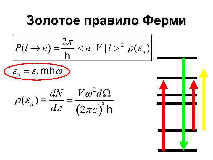 Золотое правило Ферми 