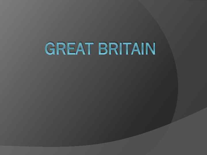 GREAT BRITAIN 