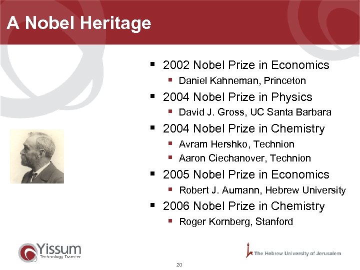 A Nobel Heritage § 2002 Nobel Prize in Economics § Daniel Kahneman, Princeton §