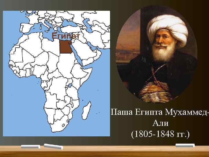 Паша Египта Мухаммед. Али (1805 -1848 гг. ) 