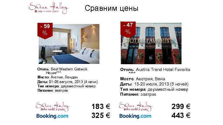 Сравним цены - 47 % - 59 % Отель: Best Western Gatwick Нouse*** Место: