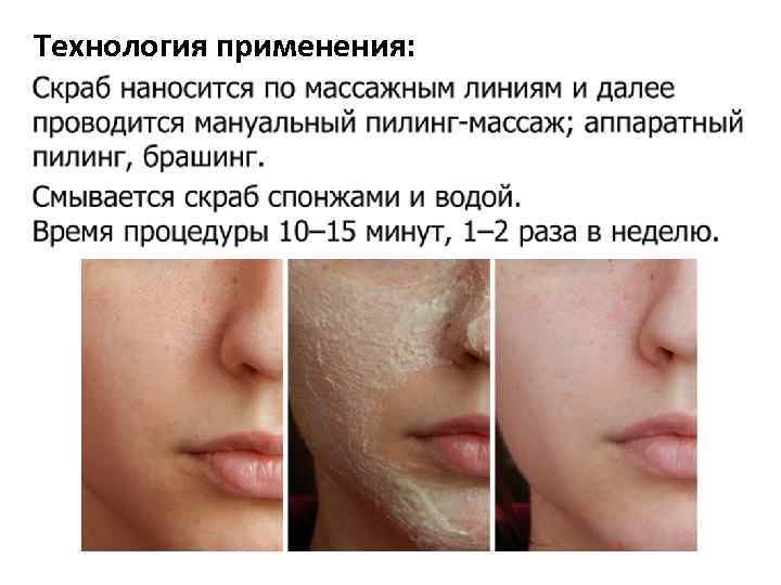 Технология применения: 