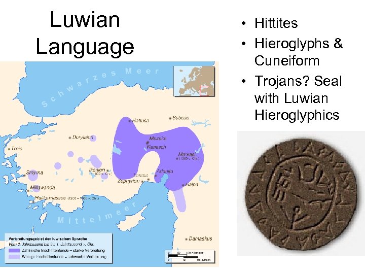 Luwian Language • Hittites • Hieroglyphs & Cuneiform • Trojans? Seal with Luwian Hieroglyphics