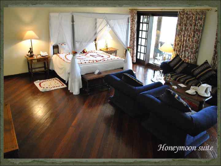 Honeymoon suite 