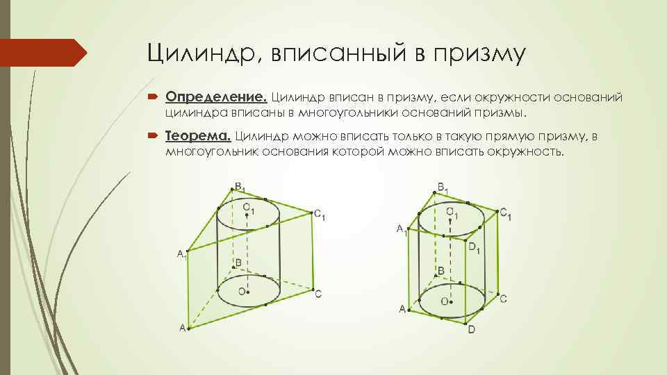 Комбинация цилиндр. Вписанная Призма. Цилиндр вписан в прямую призму. Окружность вписанная в призму. Цилиндр вписанный в окружность.