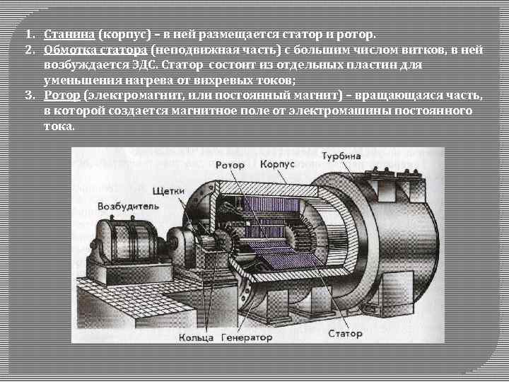 Механический индукционный генератор это