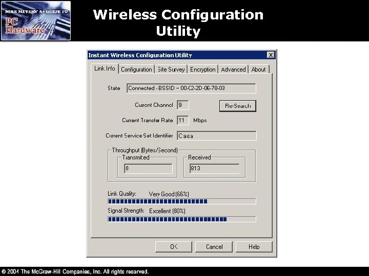 Wireless Configuration Utility 