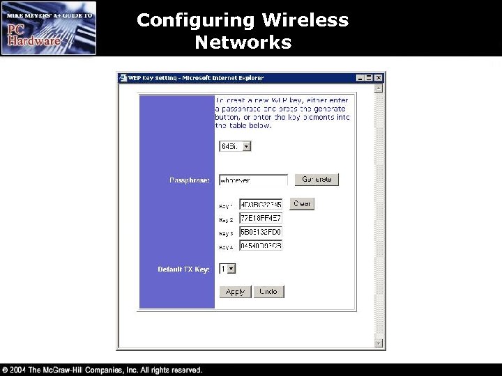 Configuring Wireless Networks 