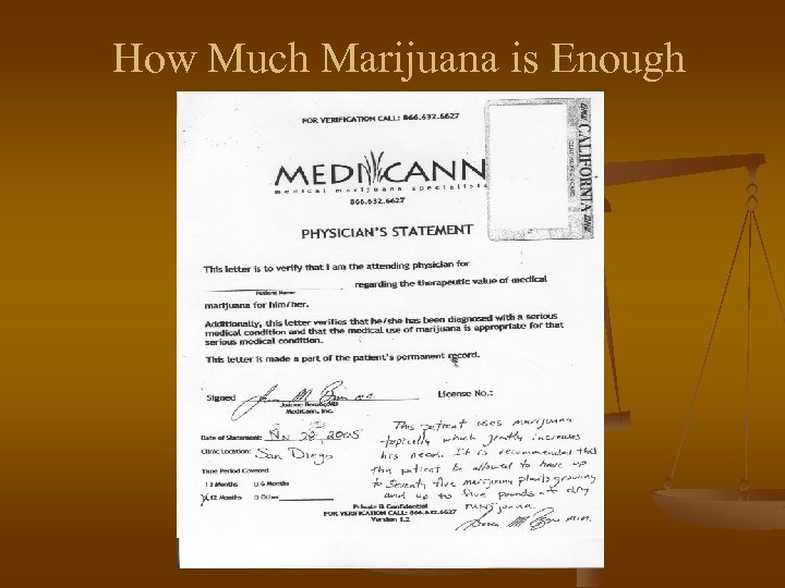 How Much Marijuana is Enough 