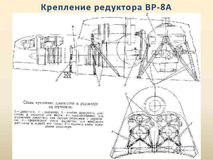 Редуктор вертолета чертеж