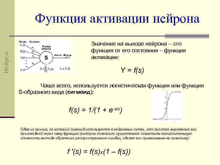 Величина нейрона