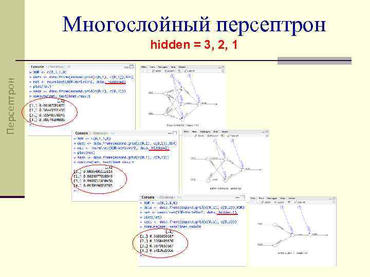 Многослойный персептрон картинки