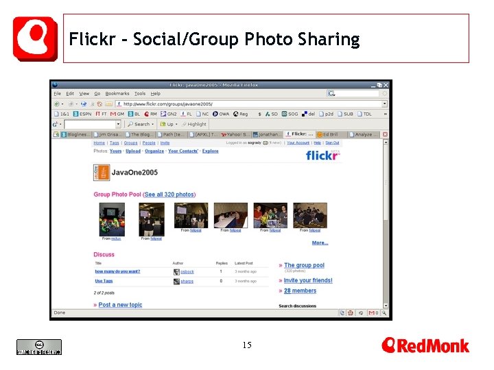 Flickr – Social/Group Photo Sharing 15 