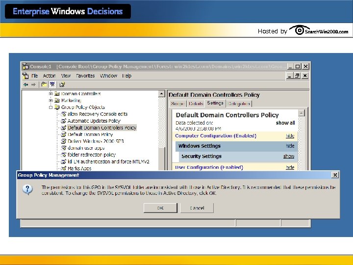 Hosted by GPO Diagnostics (1) 