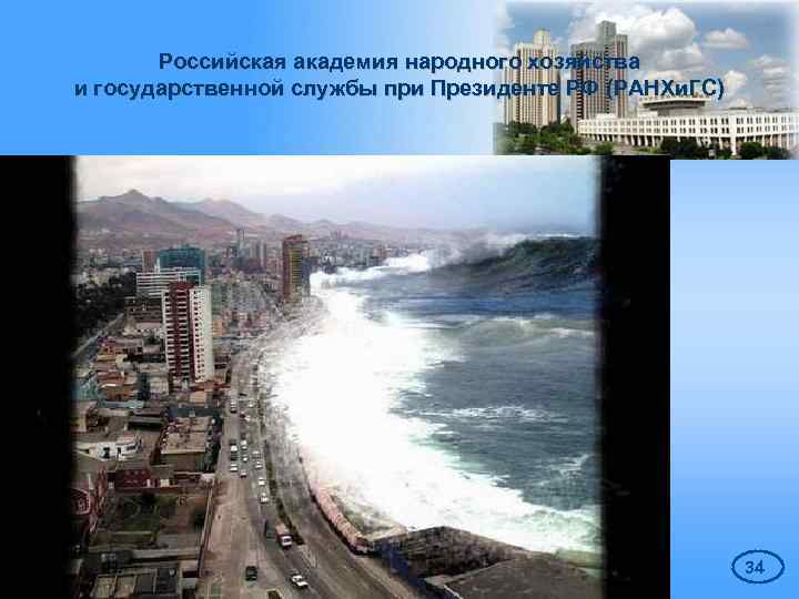 Российская академия народного хозяйства и государственной службы при Президенте РФ (РАНХи. ГС) 34 