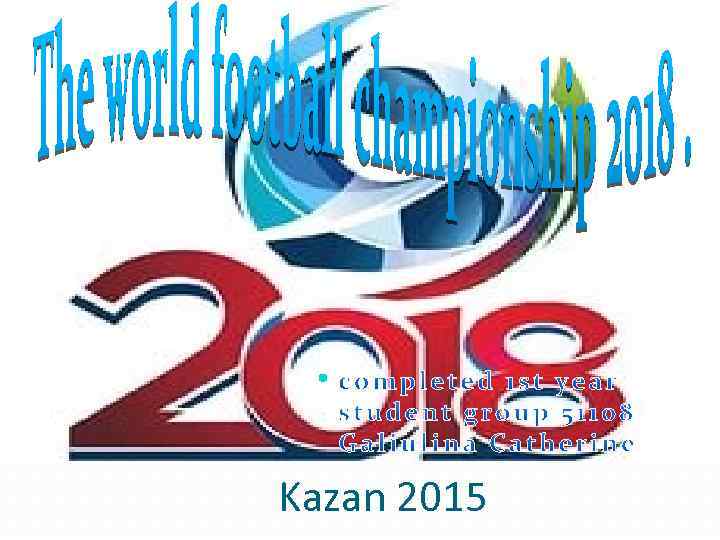  Kazan 2015 