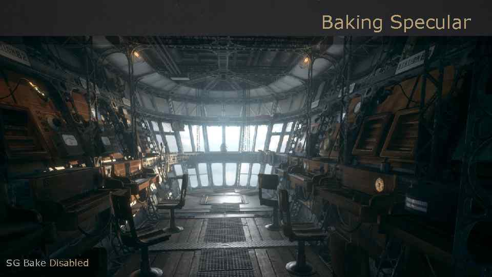 Baking Specular SG Bake Disabled 