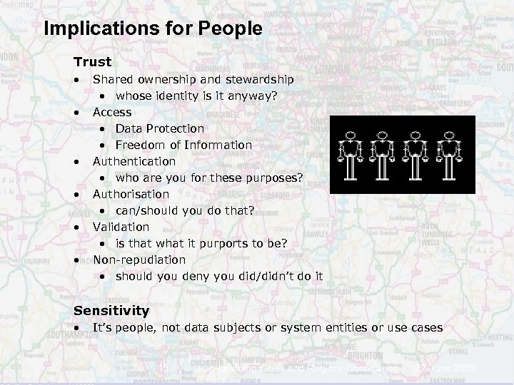 Implications for People Trust • • • Shared ownership and stewardship • whose identity