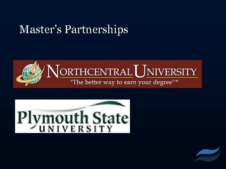 Master’s Partnerships 