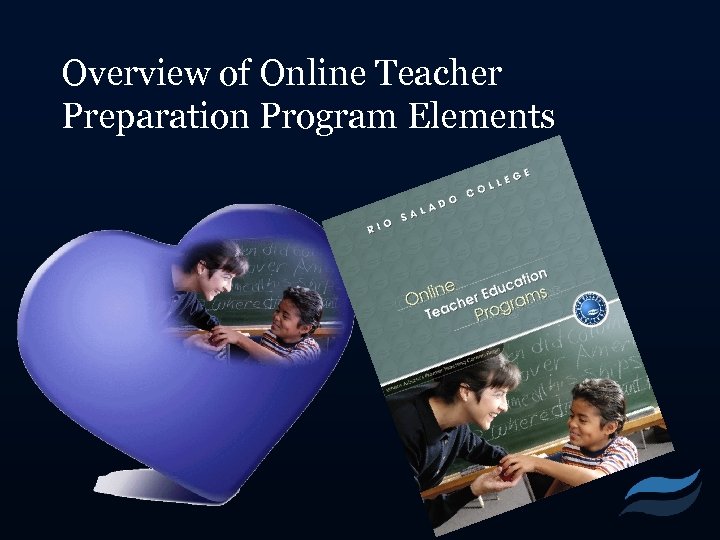 Overview of Online Teacher Preparation Program Elements 