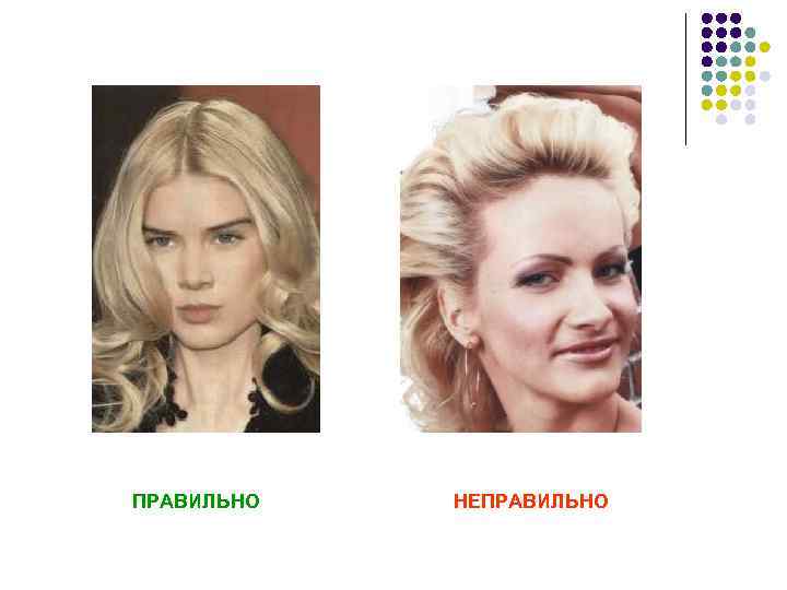 ПРАВИЛЬНО НЕПРАВИЛЬНО 