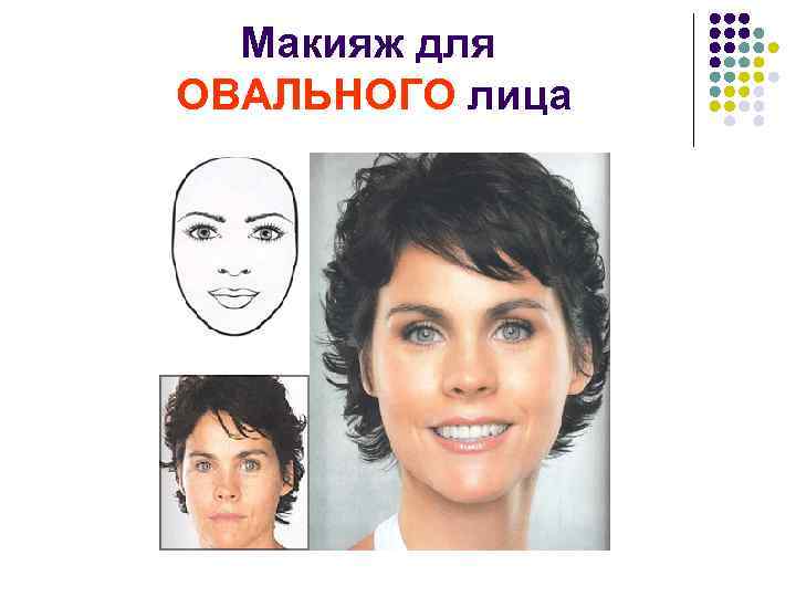 Макияж для ОВАЛЬНОГО лица 