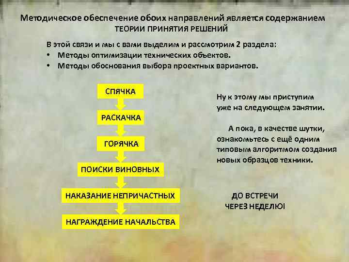 В обоих направлениях. Техники принятия решений. Техника принятия решений лестница. 2. Современное состояние теории принятия решений,. Ступени решения проблемы.