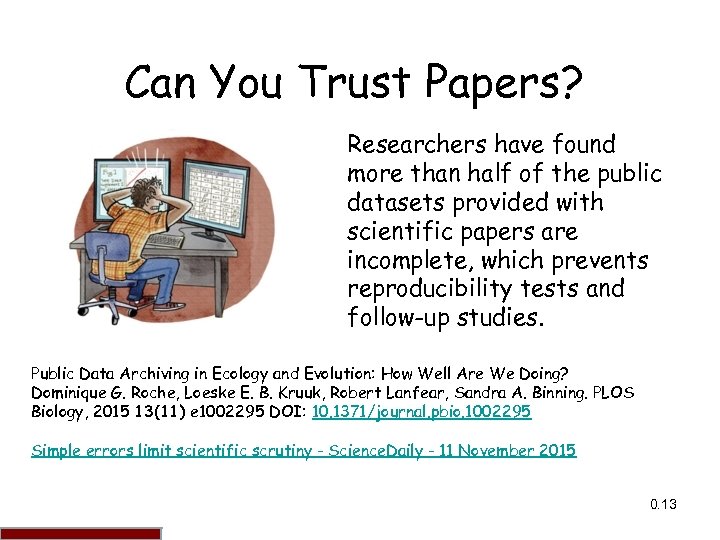Can You Trust Papers? Researchers have found more than half of the public datasets