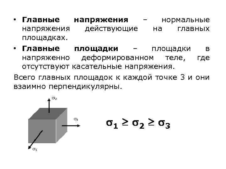 Касательное напряжение действует