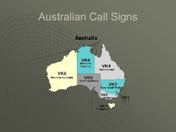 Australian Call Signs 