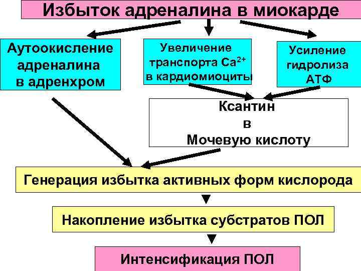 Заболевания адреналина