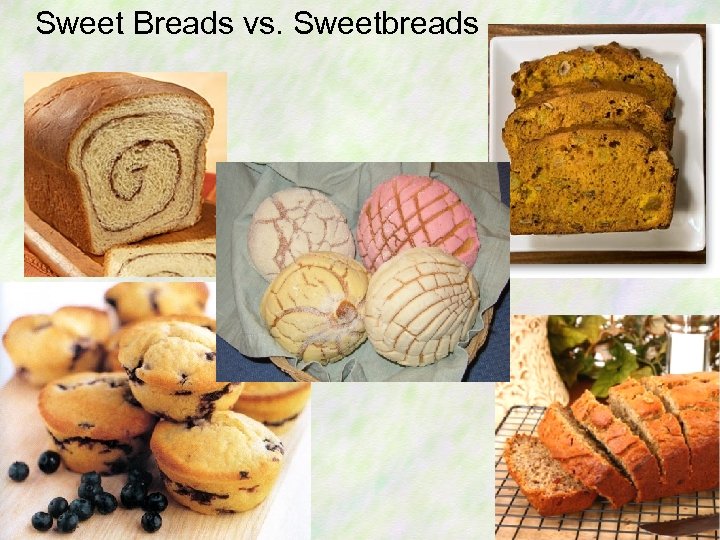 Sweet Breads vs. Sweetbreads 