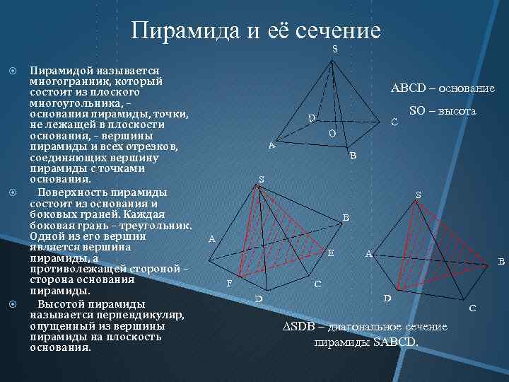 Проект пирамида