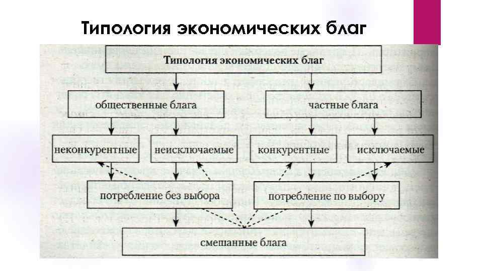 Типология экономических благ 