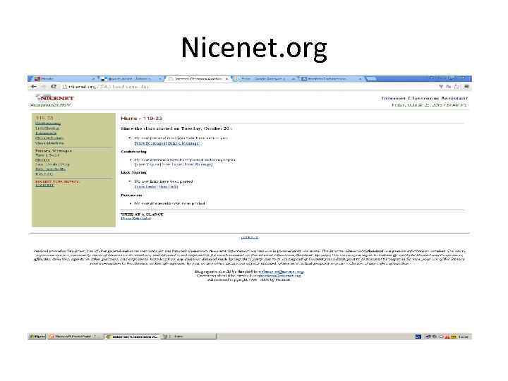 Nicenet. org 