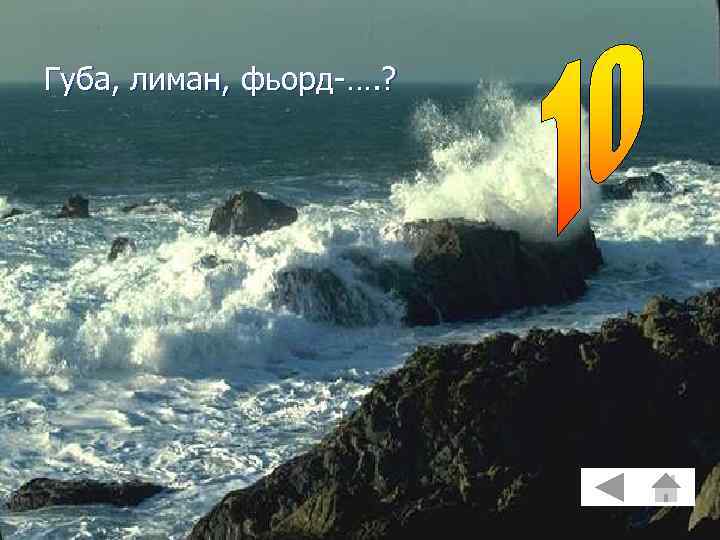 Губа, лиман, фьорд-…. ? 