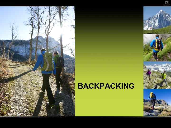 BACKPACKING 