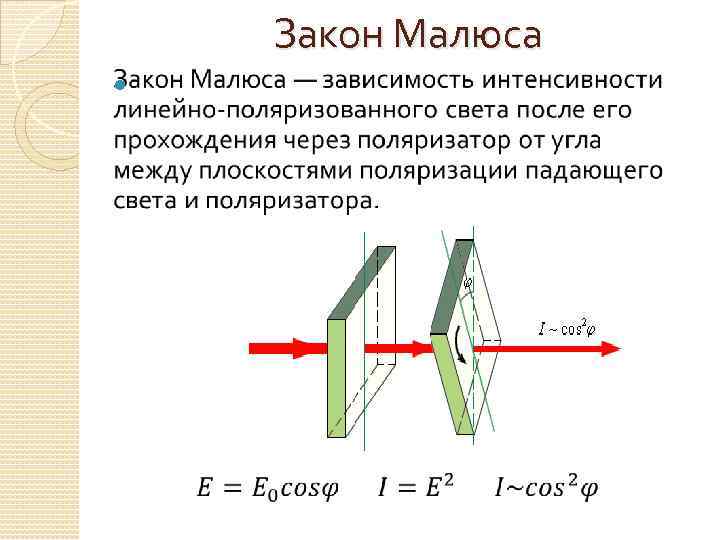 Закон брюстера рисунок и вывод формулы