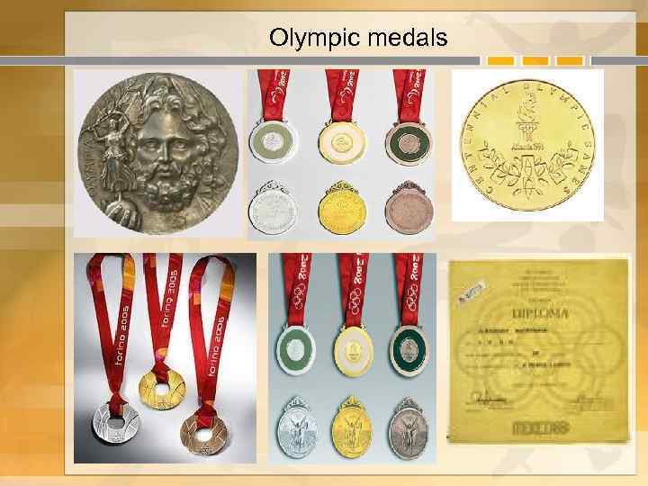 Olympic medals 