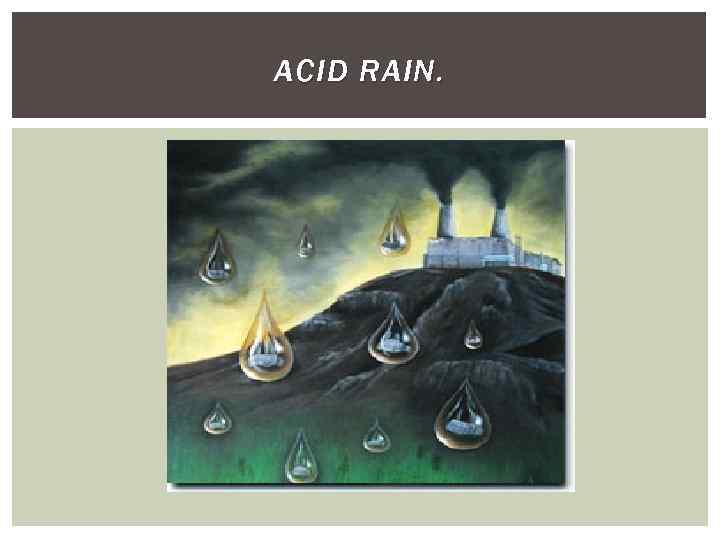 ACID RAIN. 