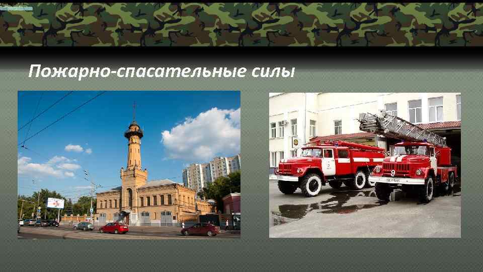Пожарно-спасательные силы 