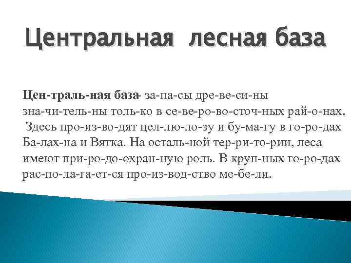 Проблемы базы