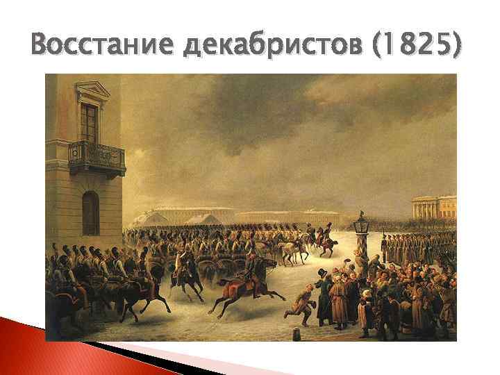 Восстание декабристов (1825) 