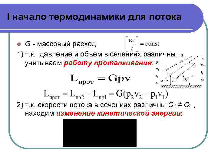 Термодинамика потока