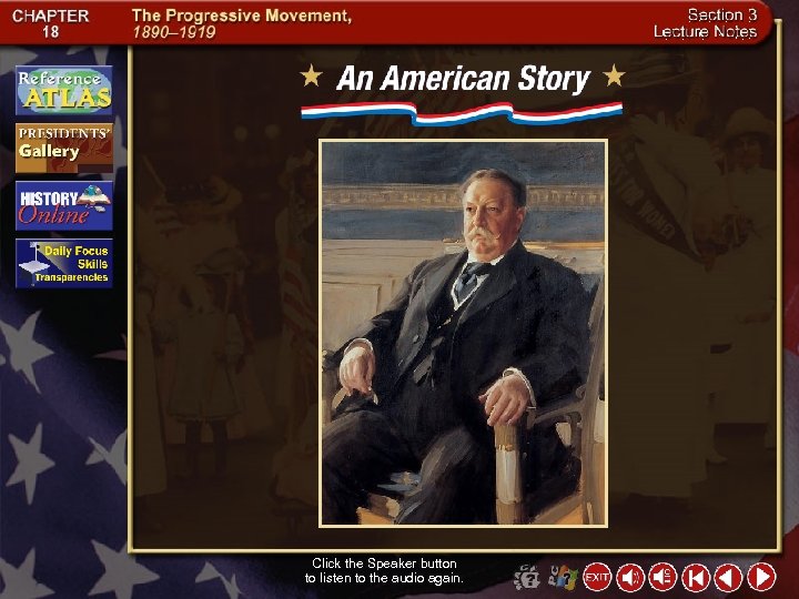 Click the Speaker button to listen to the audio again. 